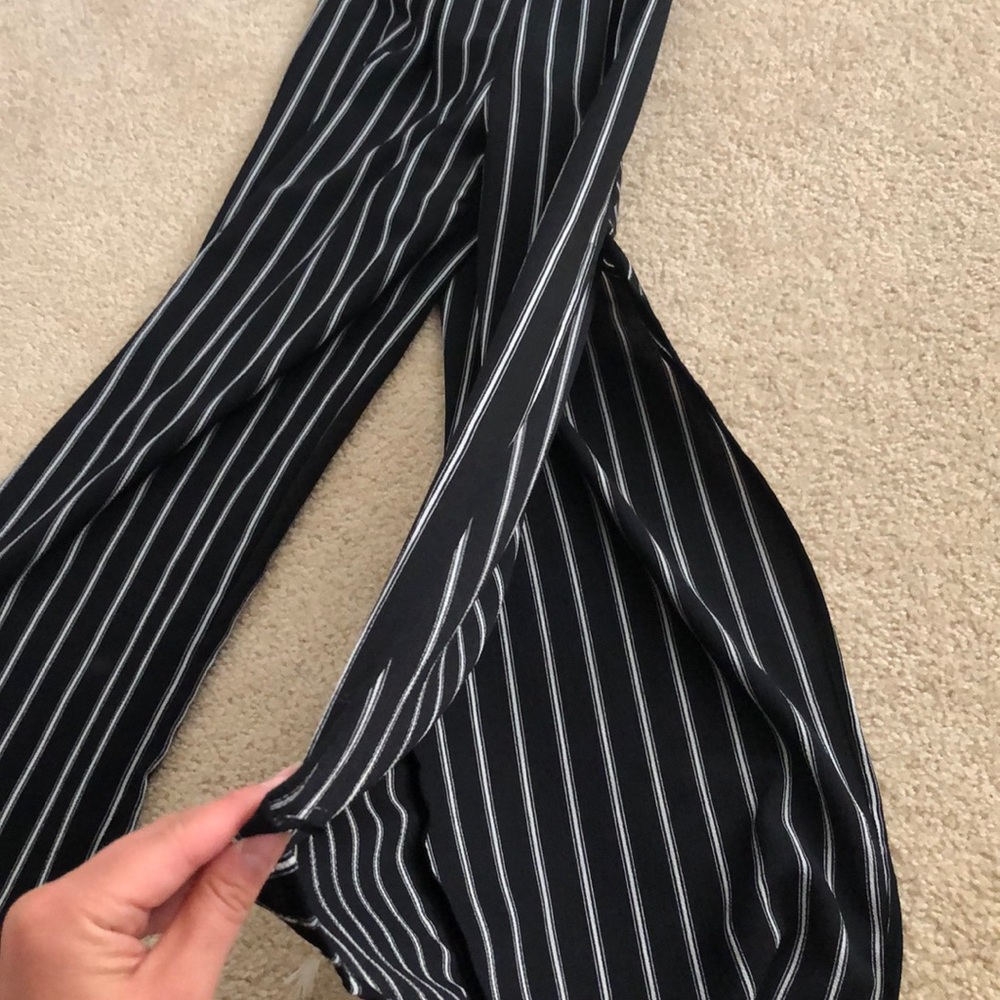 black and white striped jumpsuit - Picture 3 of 3